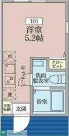 クレオパトラ西生田の物件間取画像